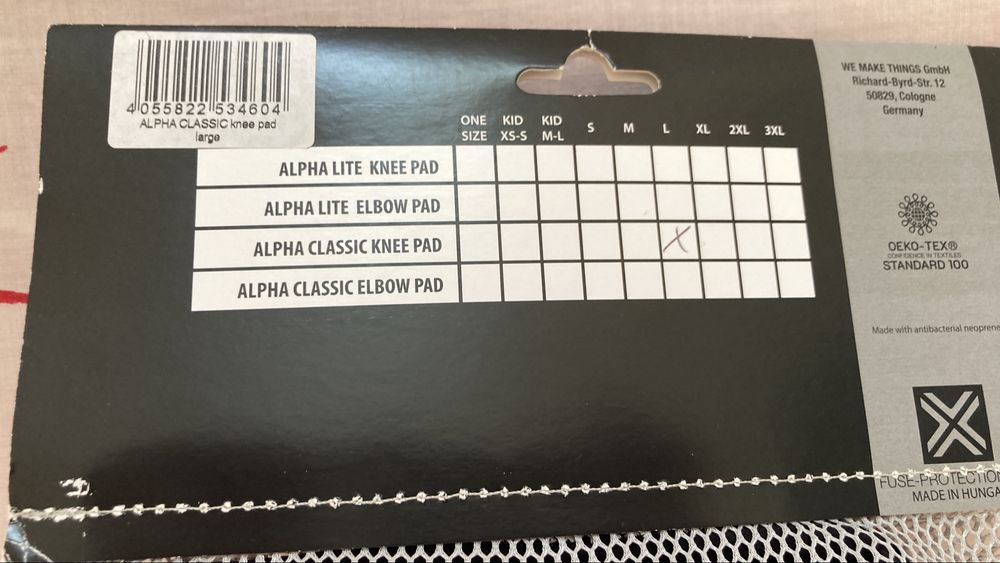 Fuse Aplha Classic - L Joelheiras (Novas)