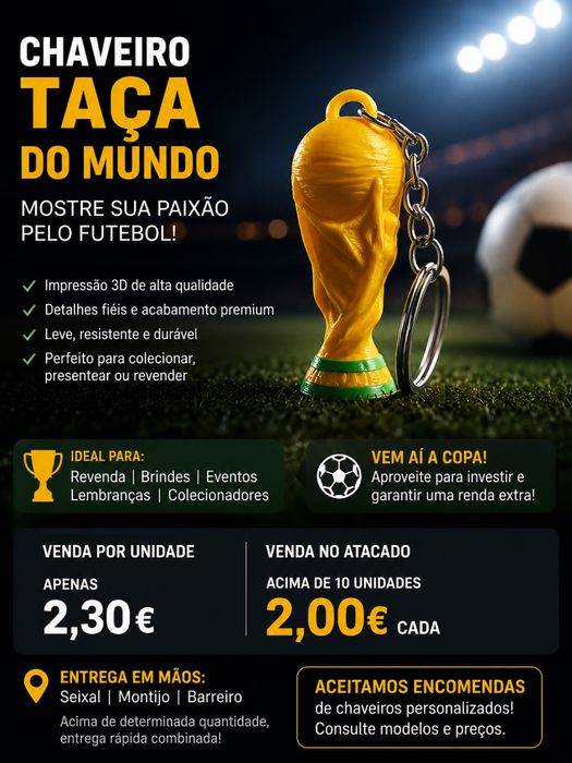 Chaveiro Taça do Mundo