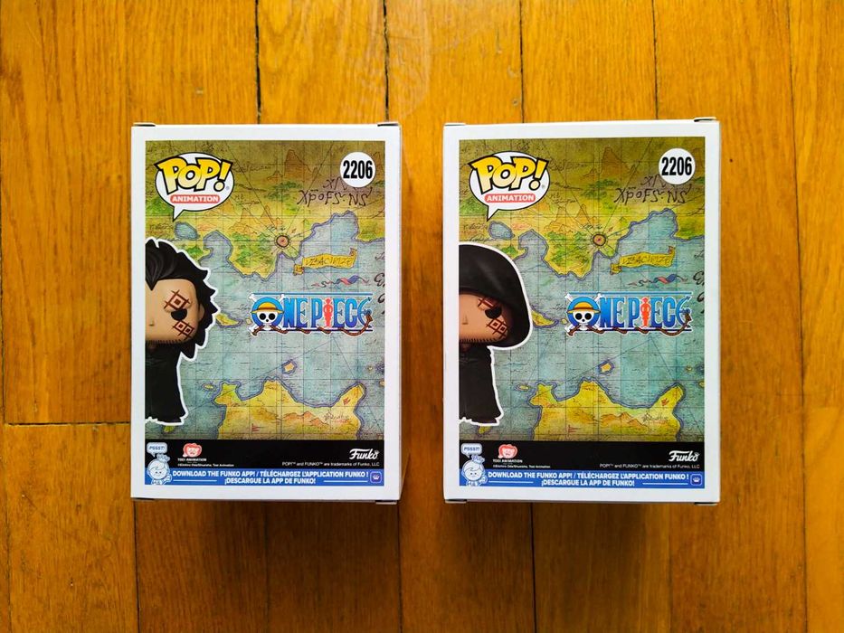 Funko Pop! One Piece Monkey D. Dragon bundle 2206