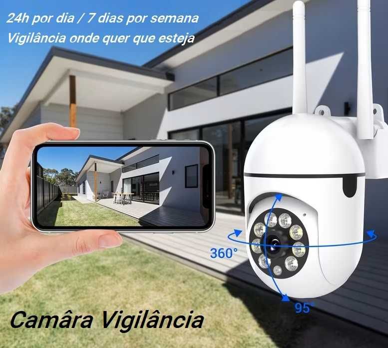 Quer segurança? Compre câmaras de vigilância. Não vendo usadas, só NOVAS, e a um preço excecional