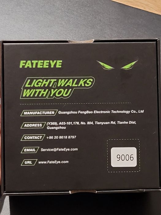 Żarówki LED HB4 6500K FATEEYE