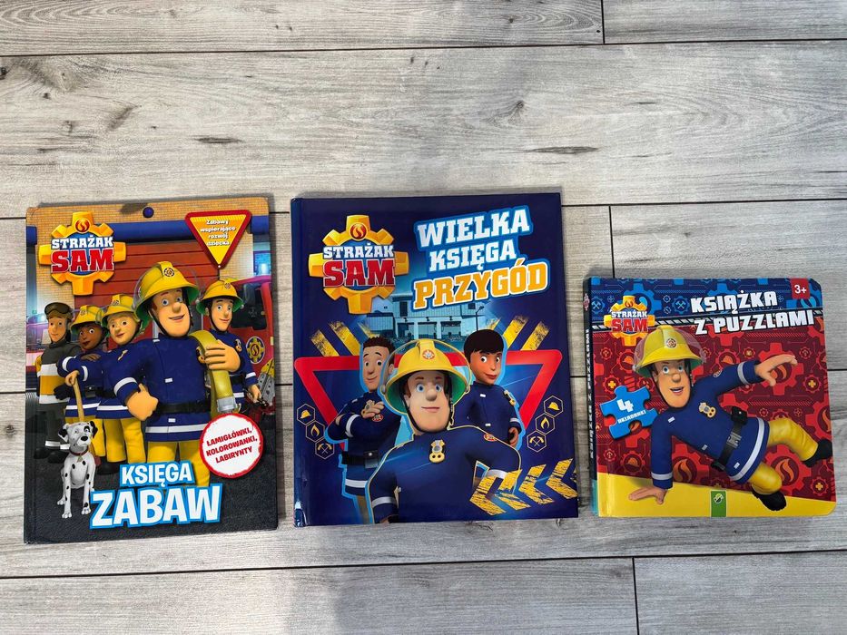 Duży zestaw książek dla dzieci. Strażak Sam, Tomek i Przyjaciele 15 bajeczek do czytania przed snem.