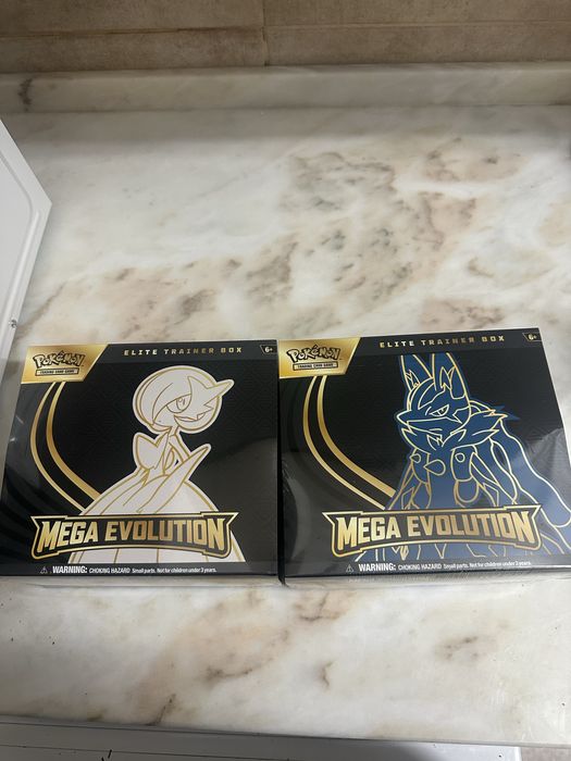 Pokemon ETB's Lucario + Gardevoir