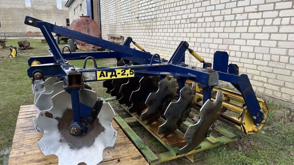 Агрегат Грунтообробний дисковий 2.5м.