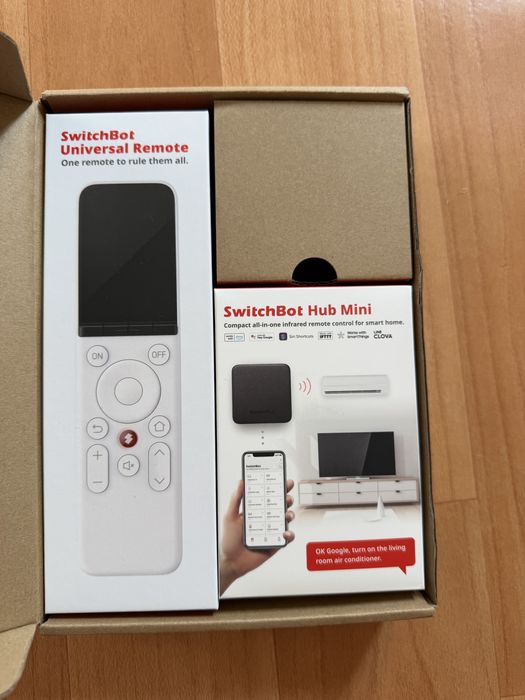 Універсальний пульт SwitchBot Universal Remote + Hub Mini (Matter)