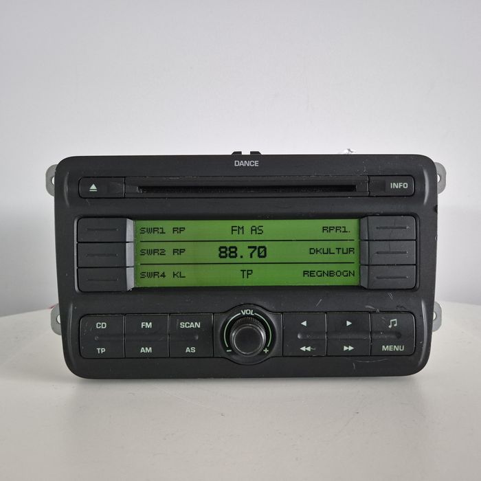 Radio Skoda fabia II Dance
