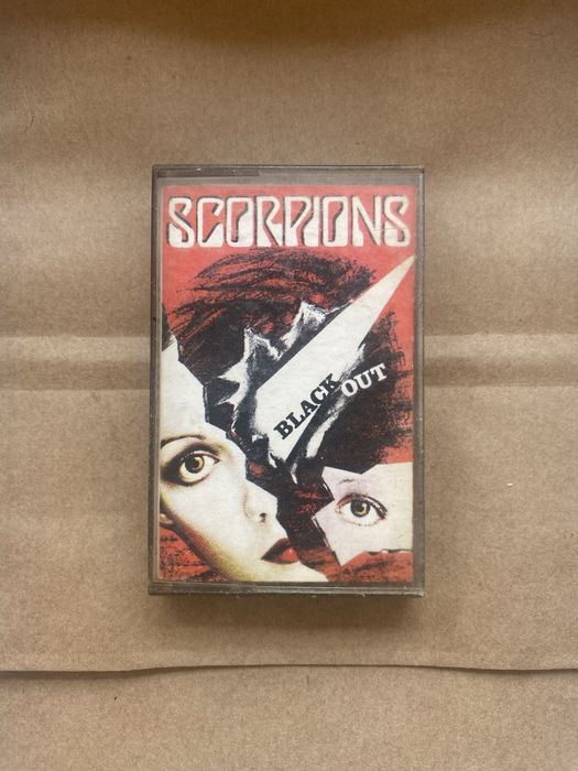 scorpions blackout starling basf kaseta magnetofonowa vintage hard rock