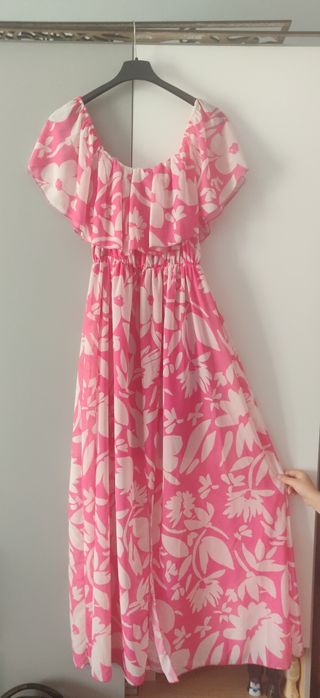 Sukienki r46)48 hiszpanka z falbankami