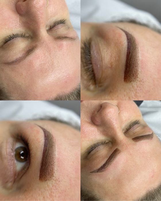 Modelki- makijaz permanenty brwi