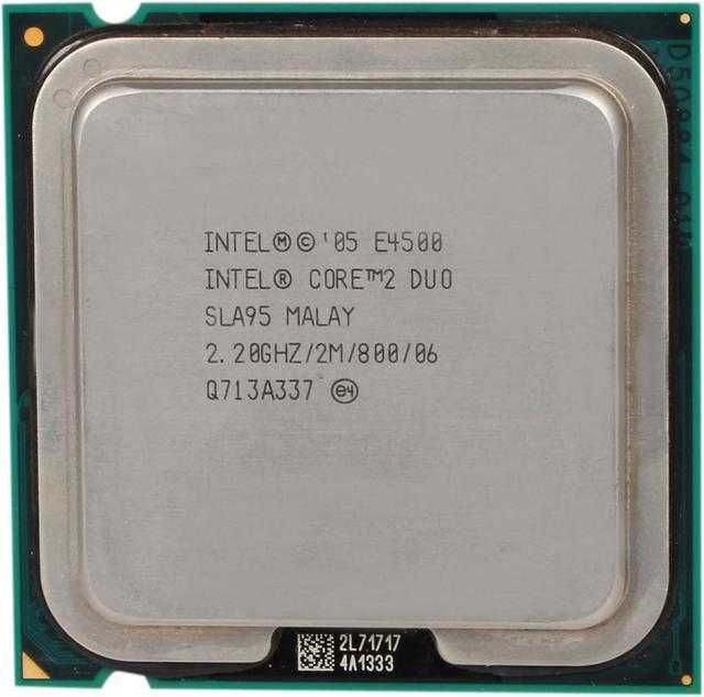Vários Cpus Intel® Core™2 Duo E4400/E4500/E4600/E5200 2M 800MHz 775