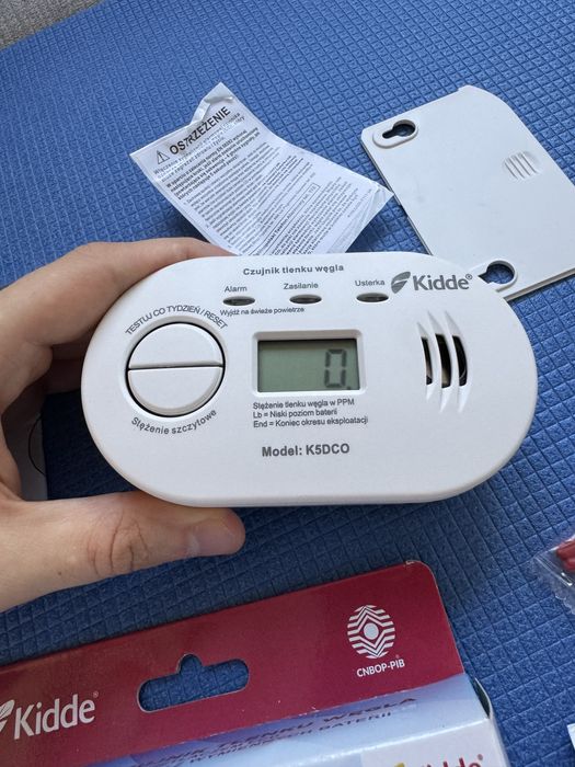 Czujnik tlenku węgla z wyświetlaczem K5DCO