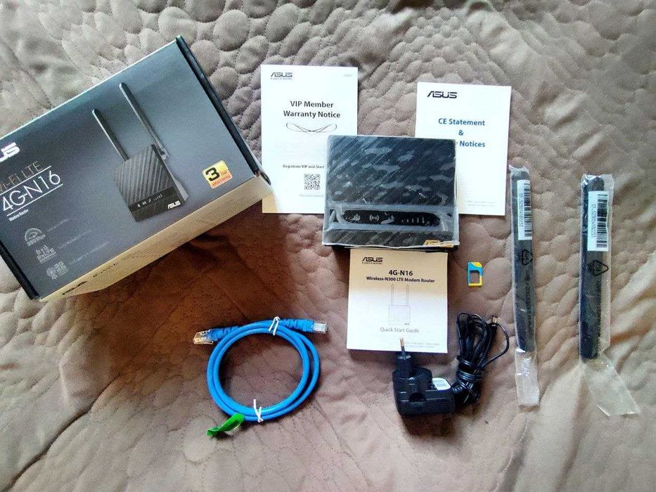 ТЕРМІНОВО! 4G/LTE Роутер ASUS 4G-N16 Новий!