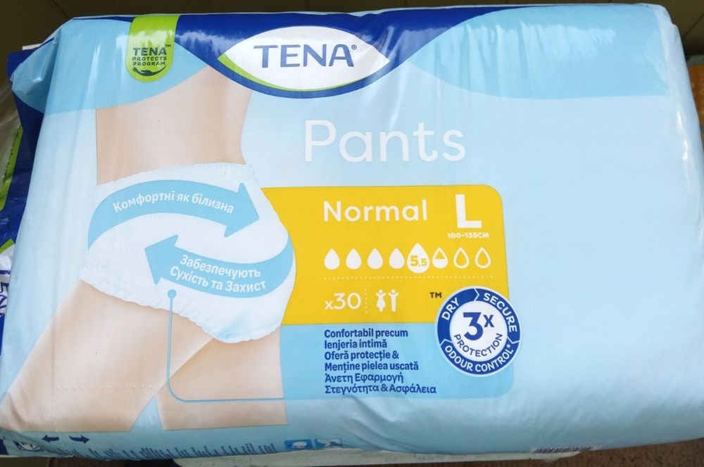 Труси підгузки для дорослих Tena, розмір L,