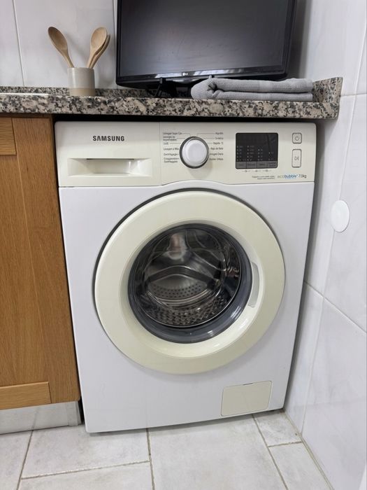 Máquina de Lavar Roupa Samsung Ecobubble 7 kg