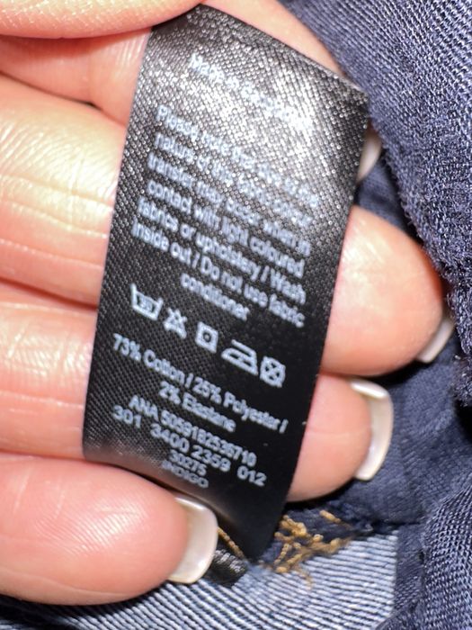 Шикарные 24 размер женские джинсы скини стрейч синие брюки батал