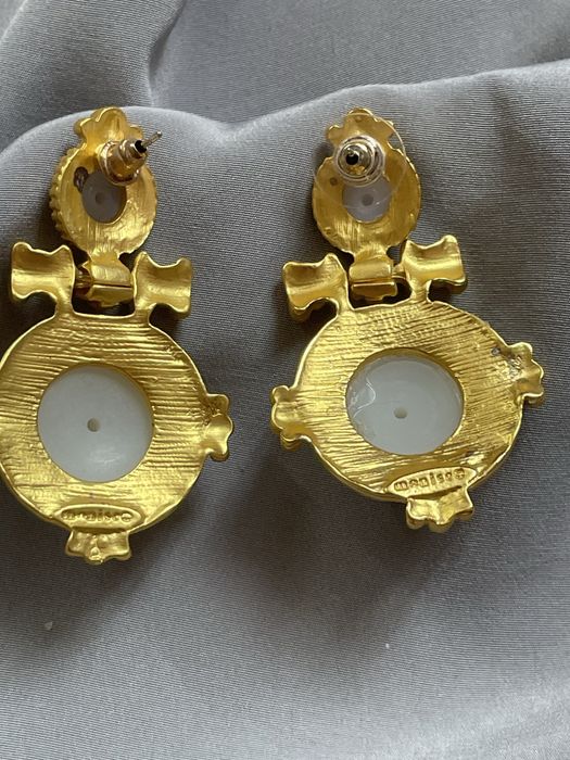 Серьги люстры есть маркировка