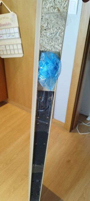 LACK Estante de parede, ef carvalho c/velatura branca, 110x26 cm