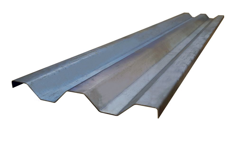 Blacha 2 mm profilowana duży trapez długość 220 cm wysokość 42 cm