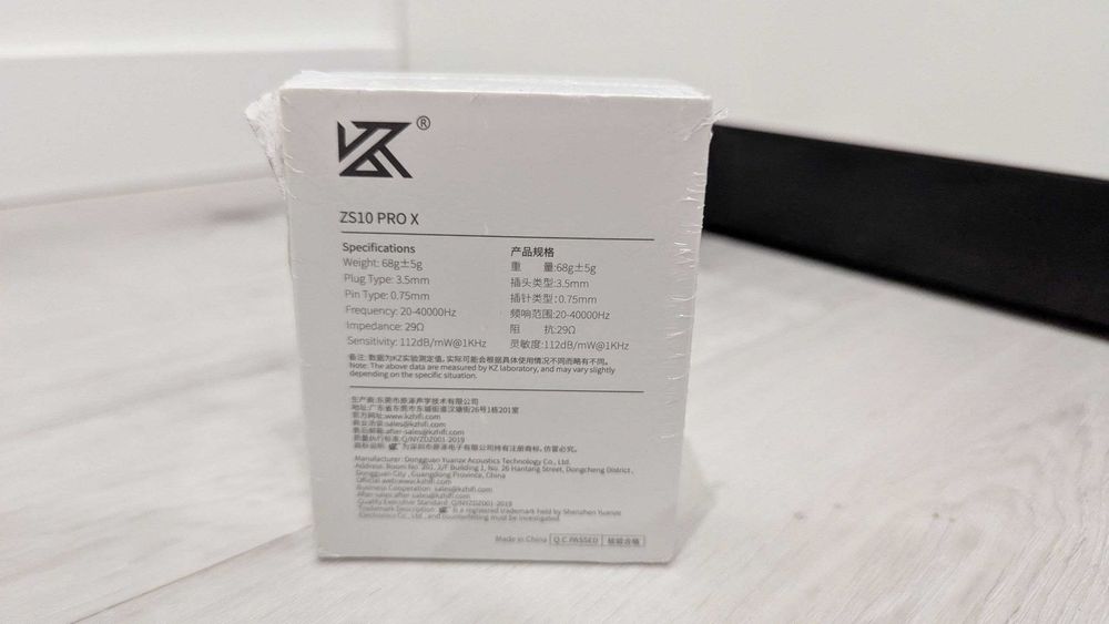 Навушники KZ ZS10 PRO X HiFi гібридні 1DD 4BA наушники