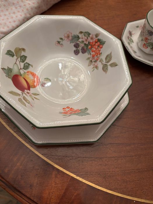 Serviço de jantar de porcelana do Johnson Bros