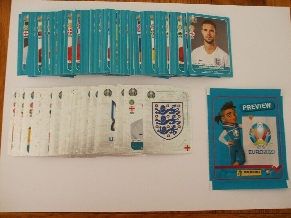 UEFA Euro 2020 Panini -Cromos avulso