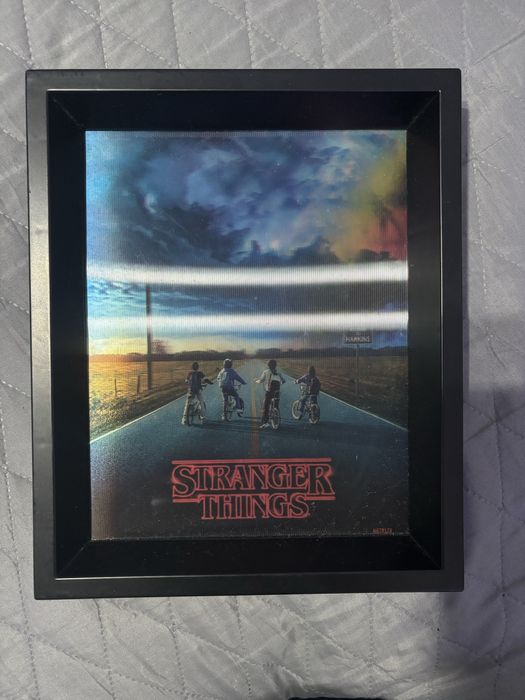 Quadro Stranger Things holográfico