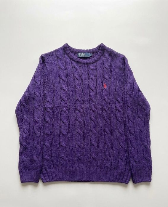 Светр Polo by Ralph Lauren жіночий,розмір М,фіолетовий,б/у