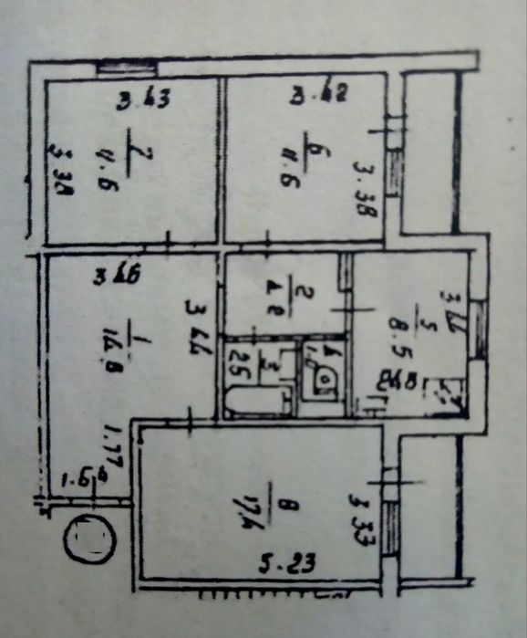 3-комнатная квартира по адресу (площадь 75,5 м²) - Atlanta.ua - фото 14