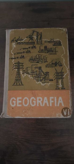 Geografia Polski klasa 6 podręcznik Prl Maria Czekańska 1970