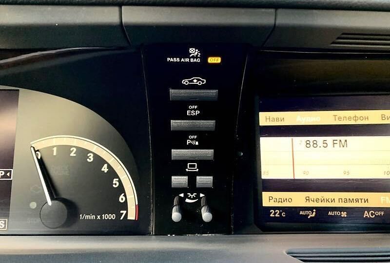 Автомобіль Mercedes S550 4matic W221