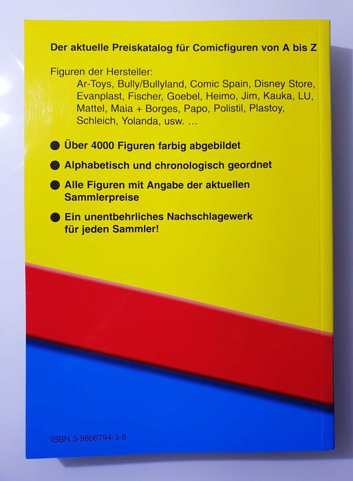 Antigo Catalogo ~ "COLEÇÕES de FIGURAS em PVC" ~ 371 Pag. ~ C/Preços