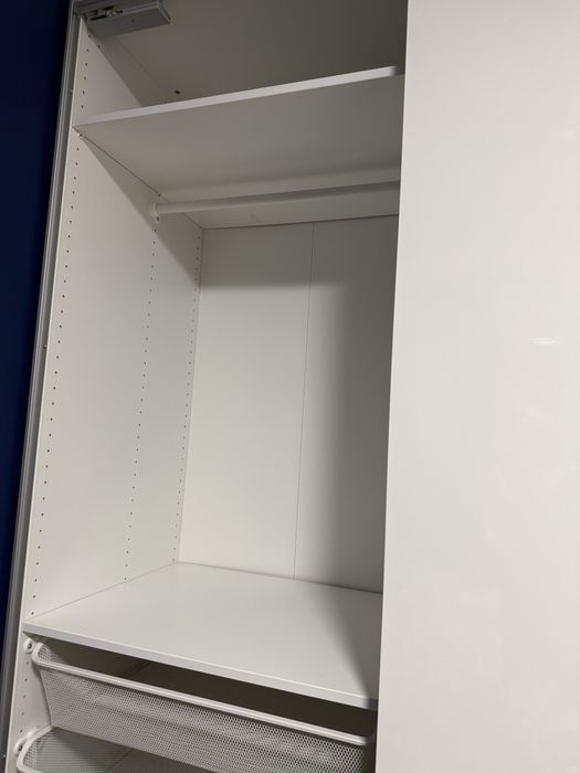 Szafa przesuwna Ikea Pax biała