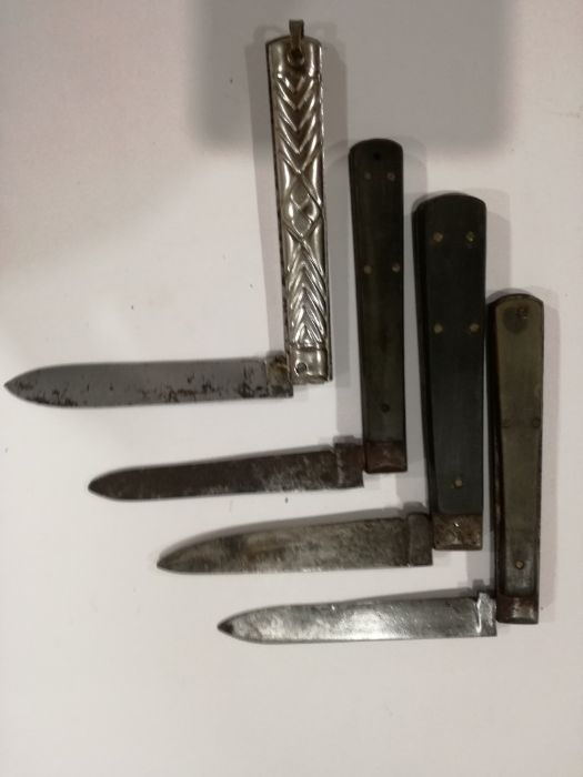 Canivetes Coleção -Lt. de 10 da Marca " PRADEL"-Preço Conjunto