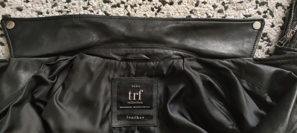 Ramoneska skórzana ZARA