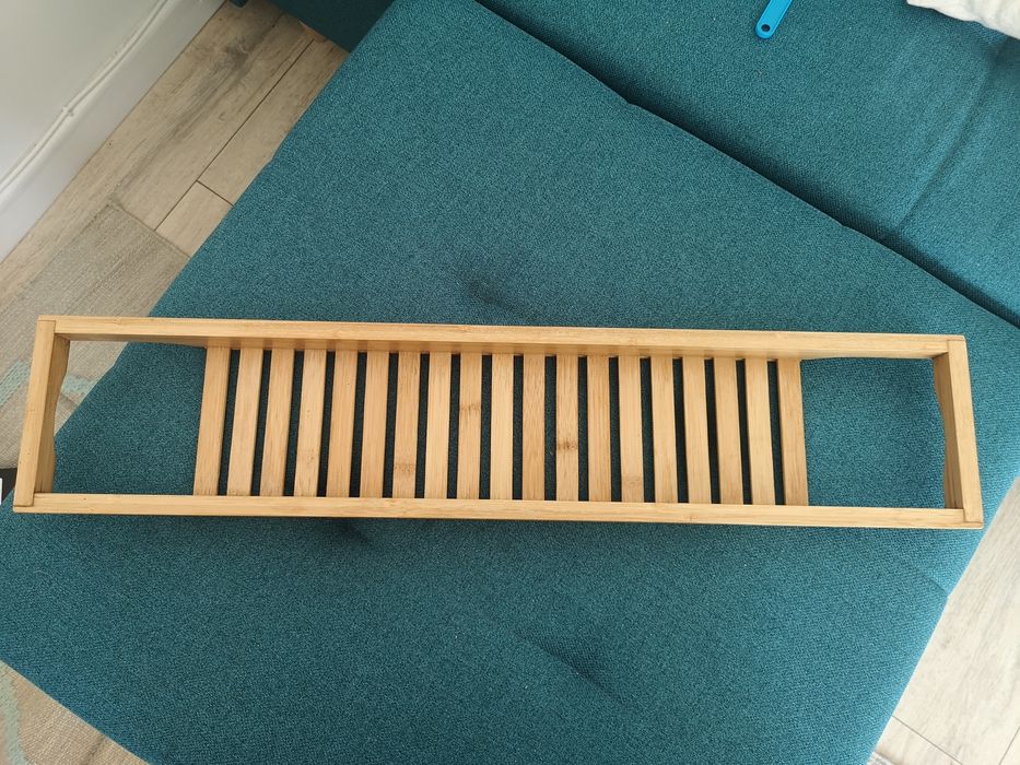 Bambusowa półka na wannę