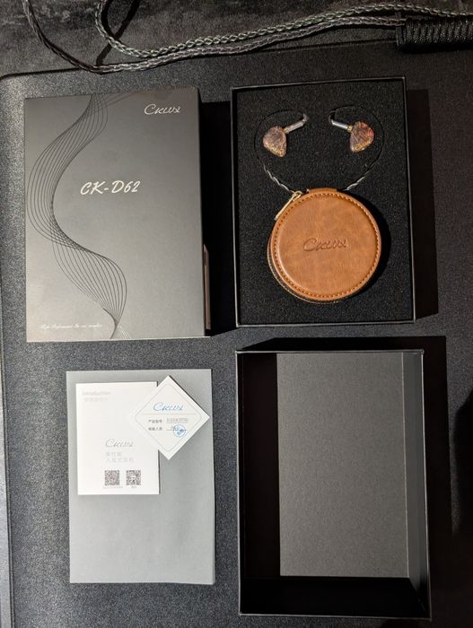 CKLVX D62 | 2DD + 6BA | детальний, чистий та швидкий звук.