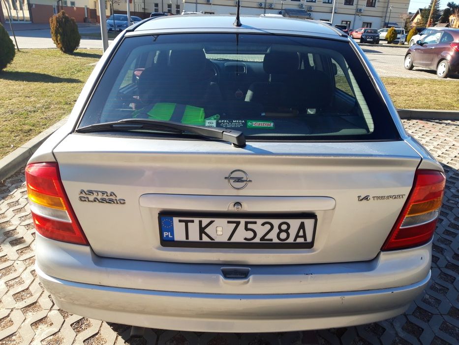 Opel Astra G 1.4 benzyna katalizator niski przebieg polski salon