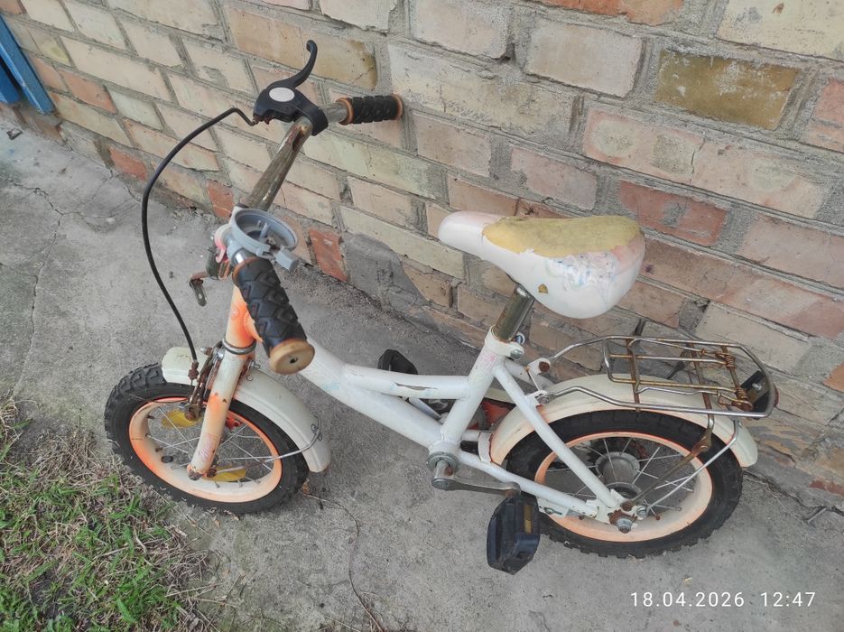 Велосипед дитячий до 4х років