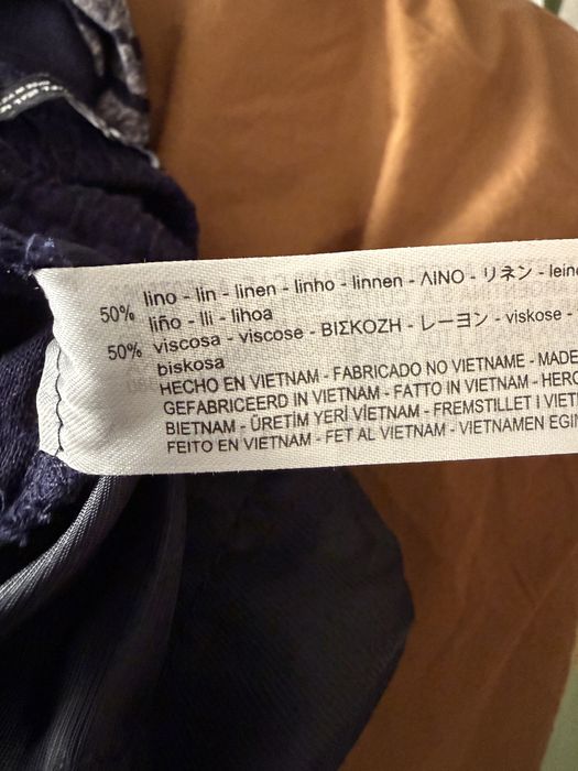Штани zara з льону