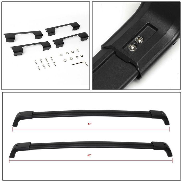 Перемычки на рейлинги поперечки рейлінг Nissan X-Trail/Rogue 2007-2013