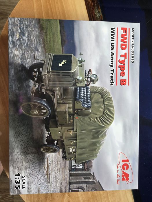 ICM WWI US Army Truck modelarstwo