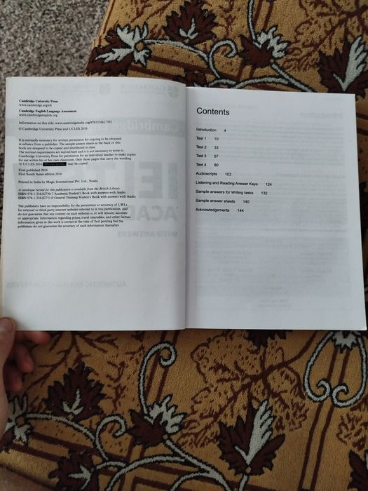 Cambridge English IELTS Academic 11 with answers