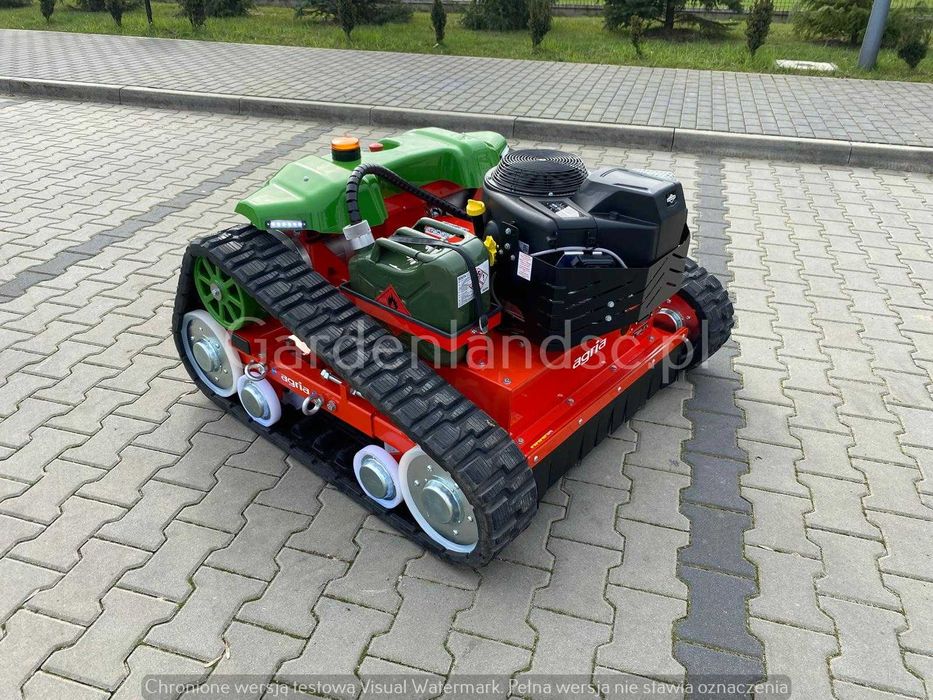 Kosiarka (robot) mulczująca AGRIA 9500, koszenie stromych terenów