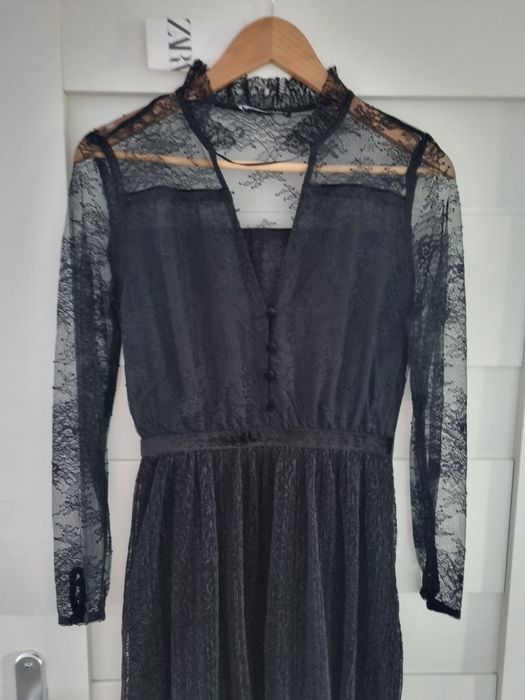Sukienka czarna Zara xs/ xxs