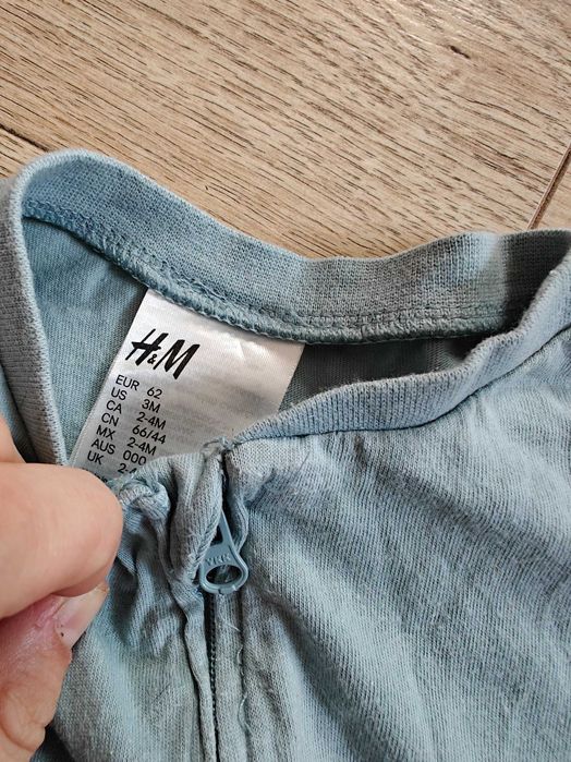 Pajacyk h&m 62 chłopak