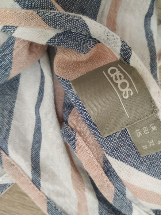 Asos.Пляжна сукня/накидка смугасте.XS-S.