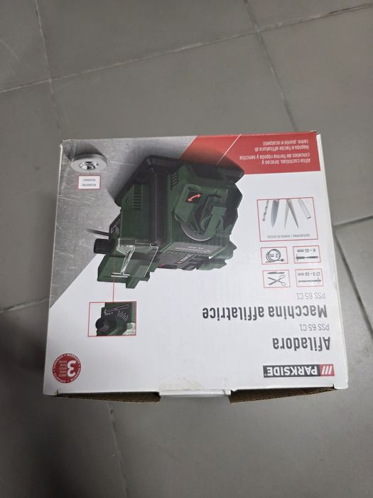 Afiadora Parkerside como nova