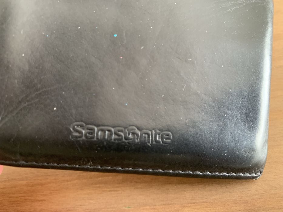 Carteira homem pele Samsonite