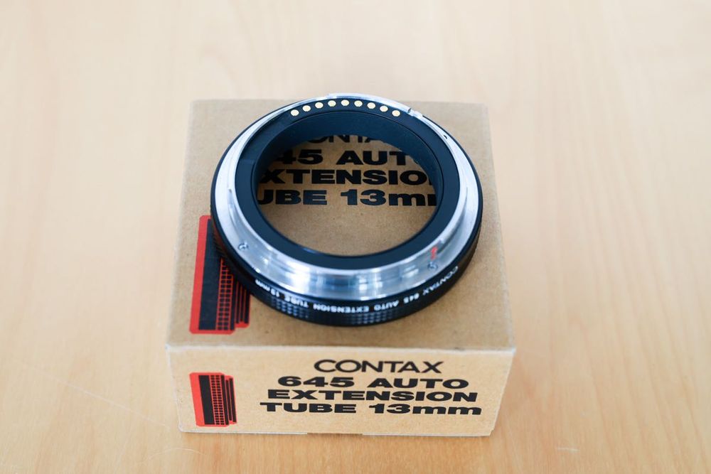 Contax 645 Tubo de Extensão 13mm + Contax 645 Tubo de Extensão 52mm