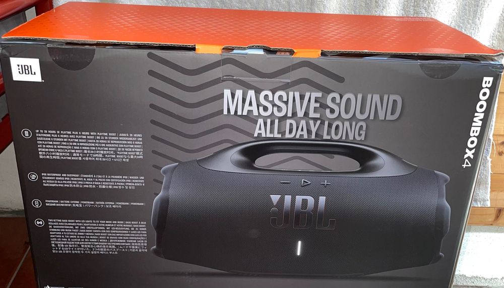 Jbl Boombox 4 coluna